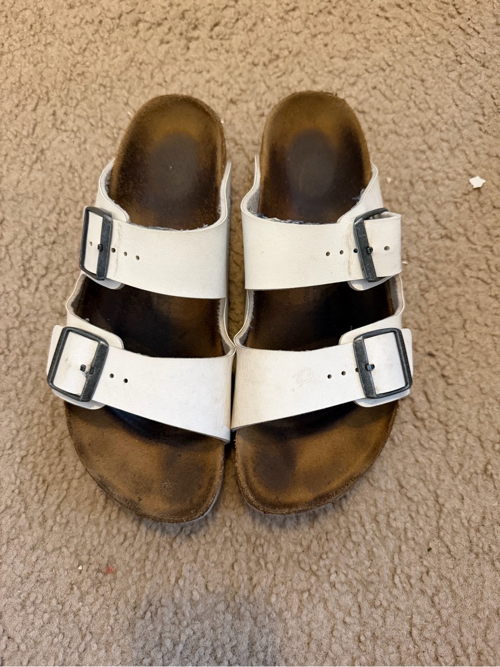 Birkenstock Arizona White Size 41
